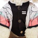 Coomour Dog Costume Pet Clothes Cat Cosplay Outfits Funny Small Dog Costumes (M,White)