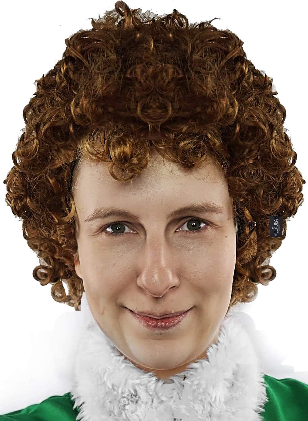 Bad Elf Napoleon Brown Afro Wig