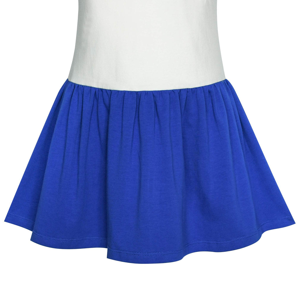 Sunny Fashion Girls Dress Sailor School Uniform Navy Suit Size 10