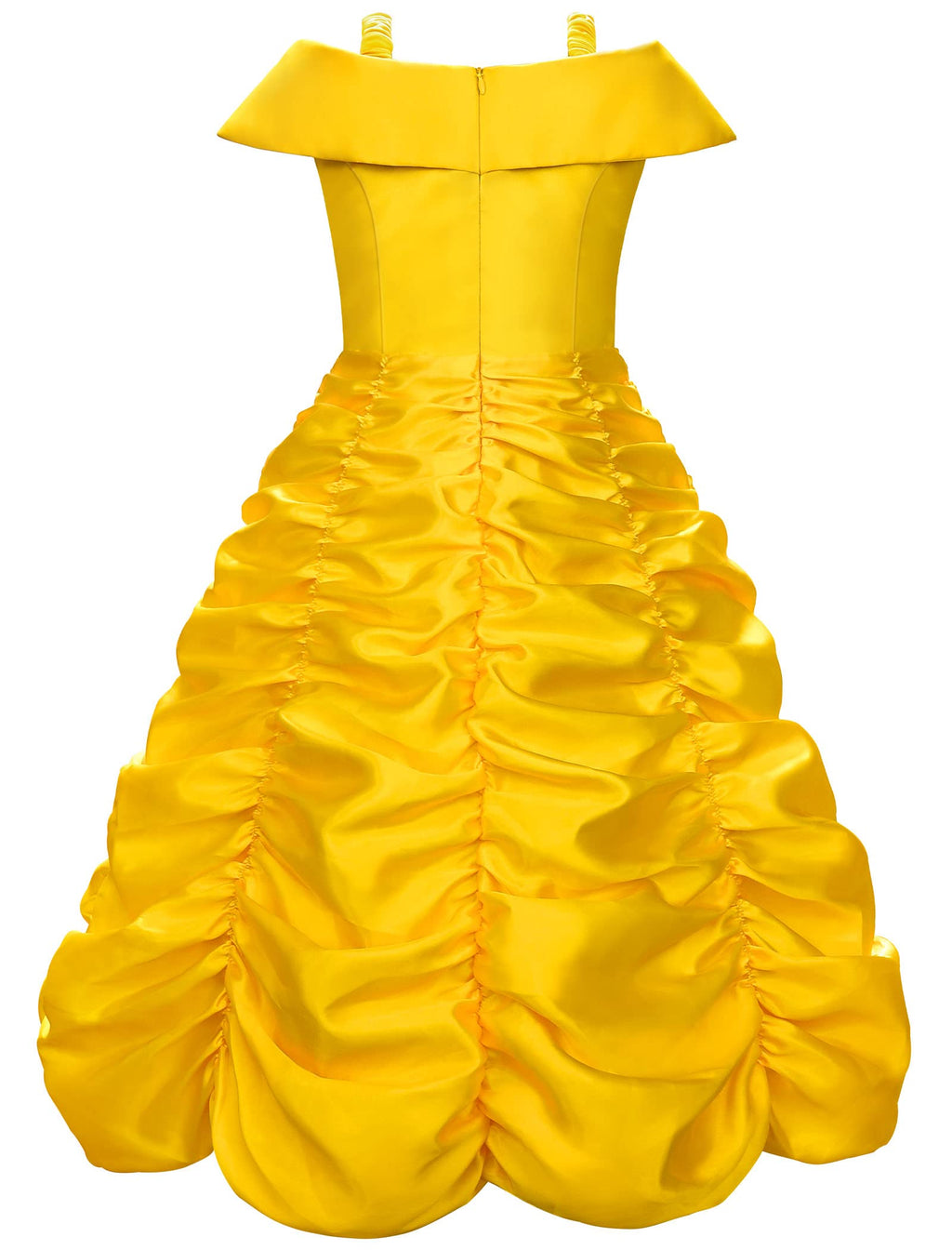 Princess Costume Dresses for Girls Costumes Halloween Cosplay Birthday Outfit Yellow