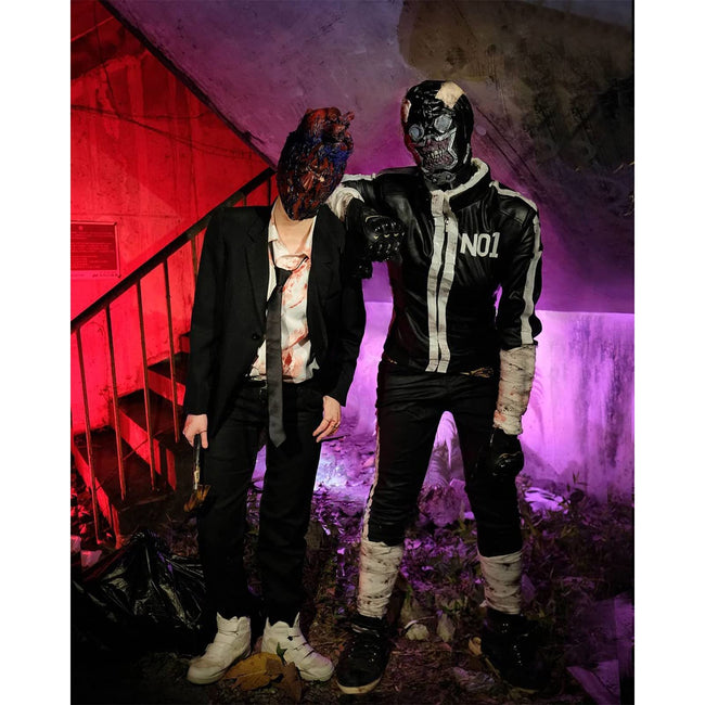 VZQI Dorohedoro Shin Mask Cosplay NOI Mask Cos Anime Halloween Horror Latex Props Main Image