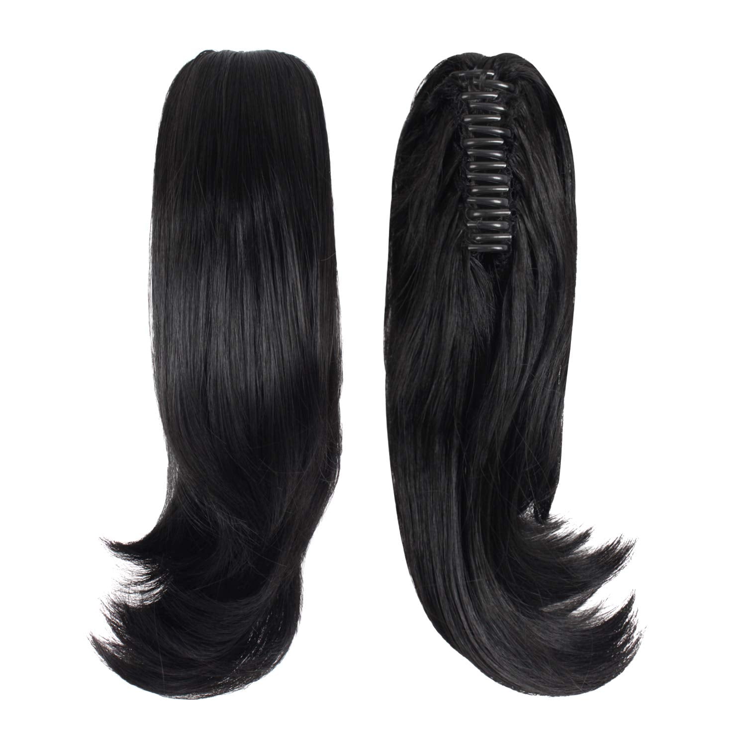 MapofBeauty Can Be Equipped With Hair Ornaments Cosplay Wigs (Black)