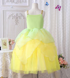 Girls Cinderella Costumes Halloween Princess Dress Up Fancy Birthday Party Ball Gown