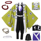 Buyoem Himejima Gyoumei Cosplay Costume Himejima Gyoumei Kimono Uniform Outfit Halloween Accessories Full Set