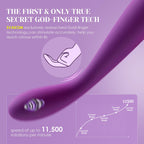 SVAKOM COCO Vibrator Dildo Sex Toys Finger Shaped - 8 Seconds to Climax Waterproof Vibes for Women - 5*5 Vibrations G Spot Clit Nipple Anal Personal Massagers Adult Toys