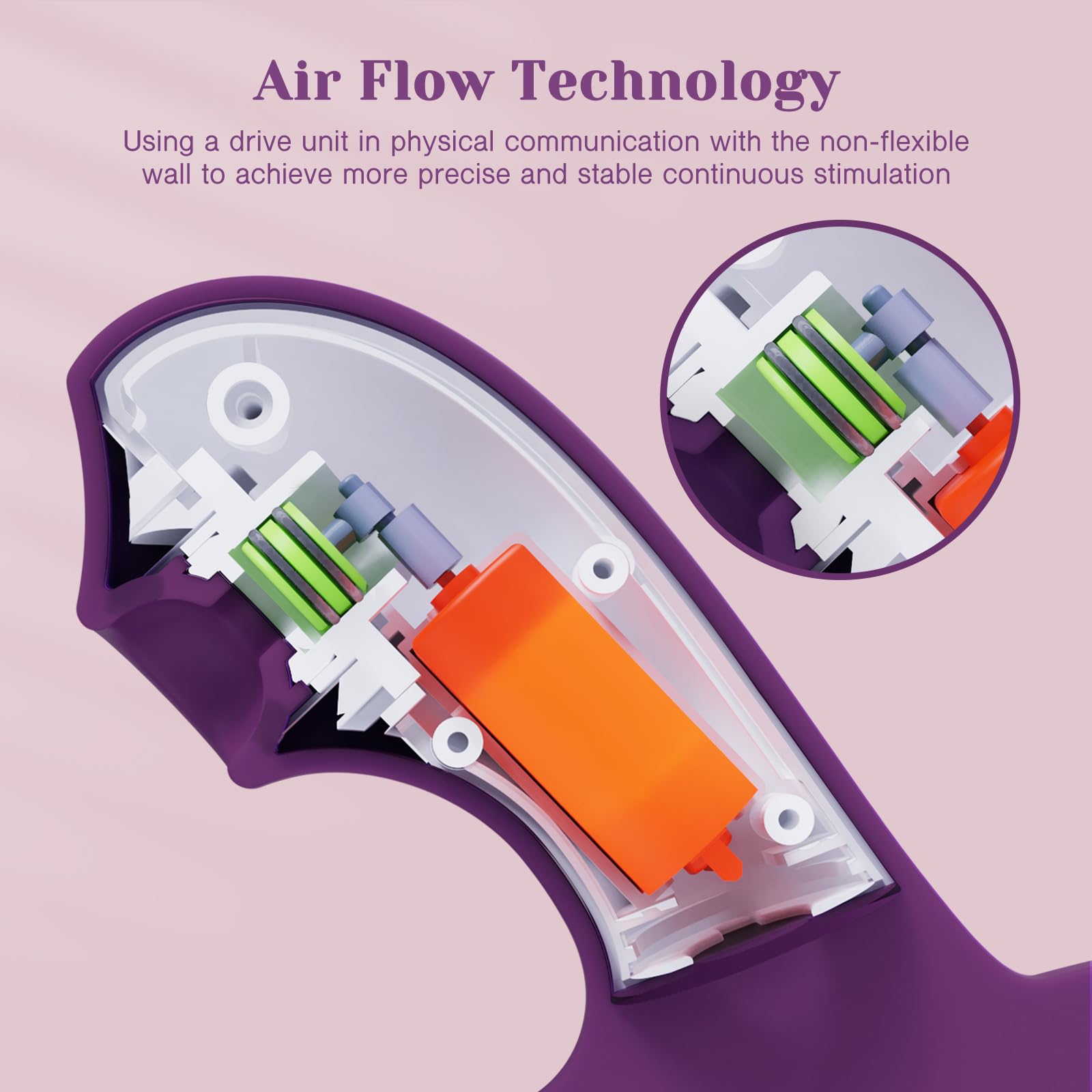 Tracy's Dog Come-Hither Rabbit Sucking Vibrator for Clitoral G Spot Stimulation, Adult Sex Toys for Women Couple, Vibrating Finger Massager with 3 Suction and 10 Vibration & Come-Hither Modes (Beta)