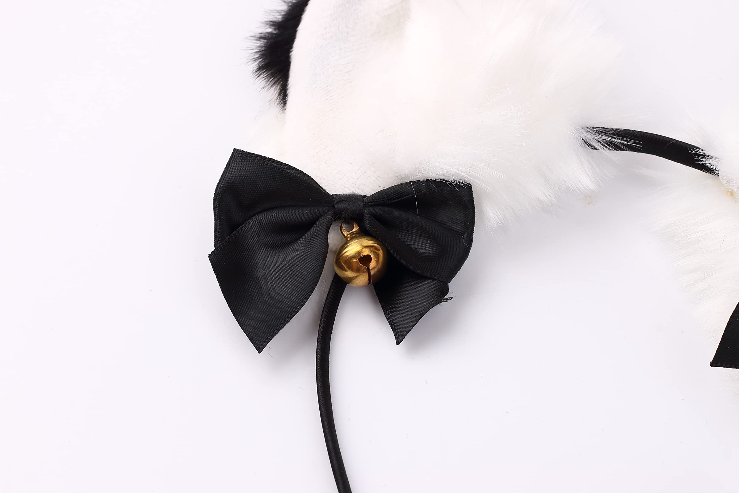 Colorful House Women's Lolita Anime Cosplay French Apron Maid Sweetheart Fancy Dress Costume (2XL, Black-9Pcs)