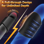 Male Sex Toys for Men - Male Masturbator Penis Training Vibrator with APP Control, Vibrating Sex Toy Strokers Glans Trainer Stimulator, Mens Sex Machine Masturbators Adult Edible Sensual Delights