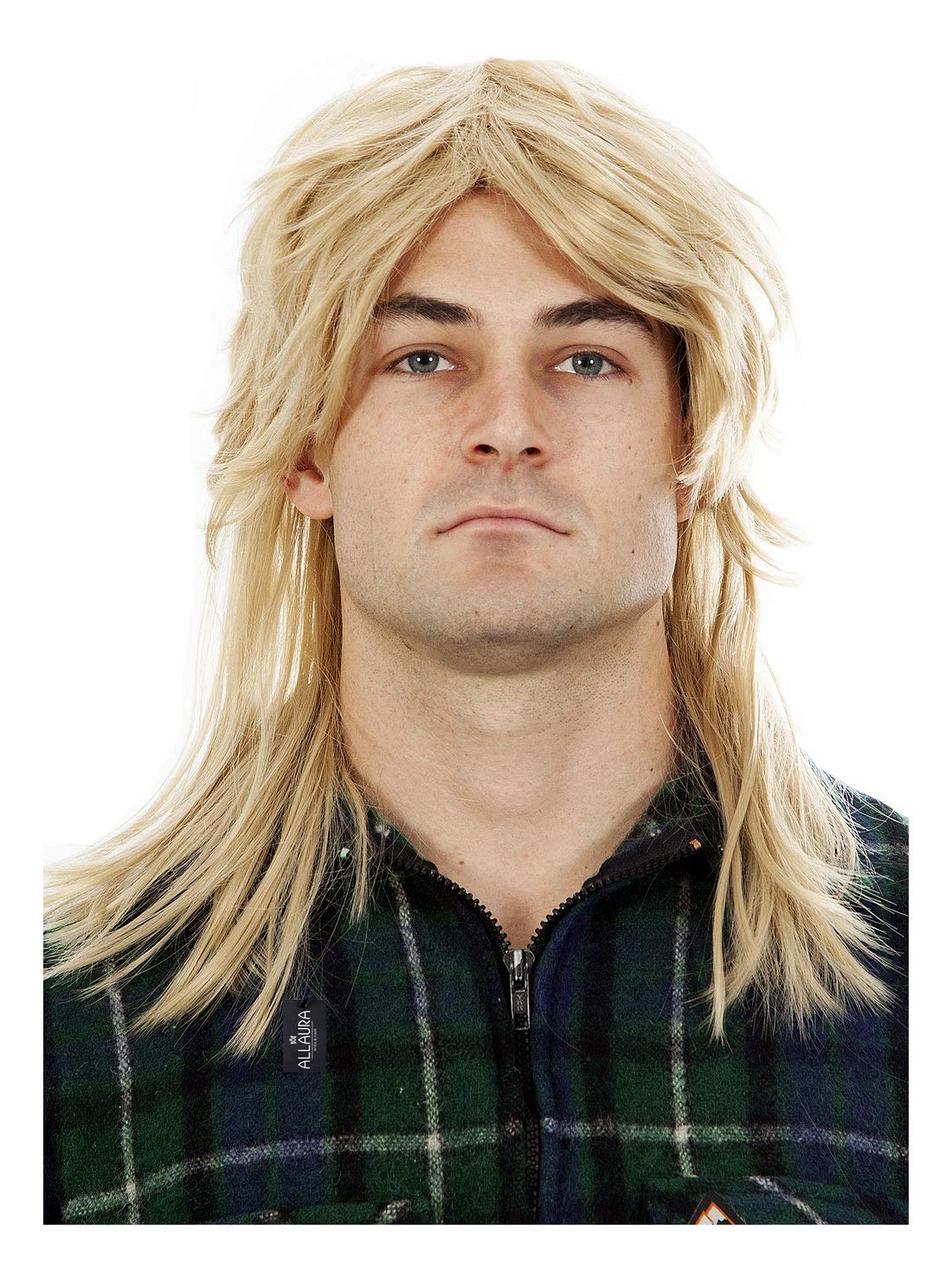 Dark Blonde Mullet Wig