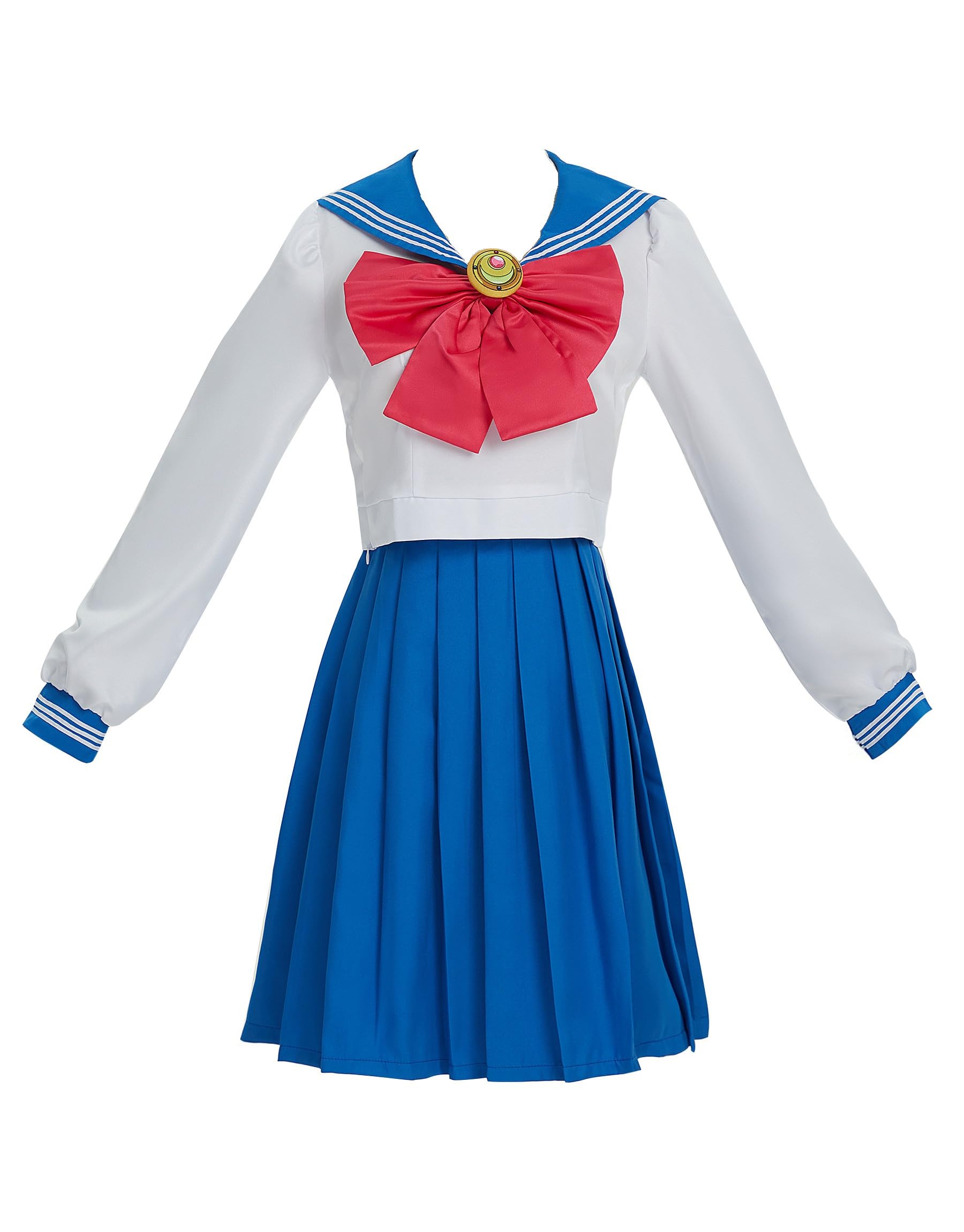 haikyuu Suit JK Uniform Set Cosplay Costume Outfits with Bow Tie and Back Bow Decoration