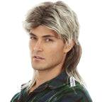Blonde/Brown Mullet Wig