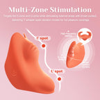 Tracy's Dog Lay-On Vibrator for Women - Palm Adult Sex Toys for Clitoral Nipple Stimulation, 7 Vibration Modes, Rechargeable & Waterproof, Discreet Mini Vibrating Bullet for Couples & Solo Play