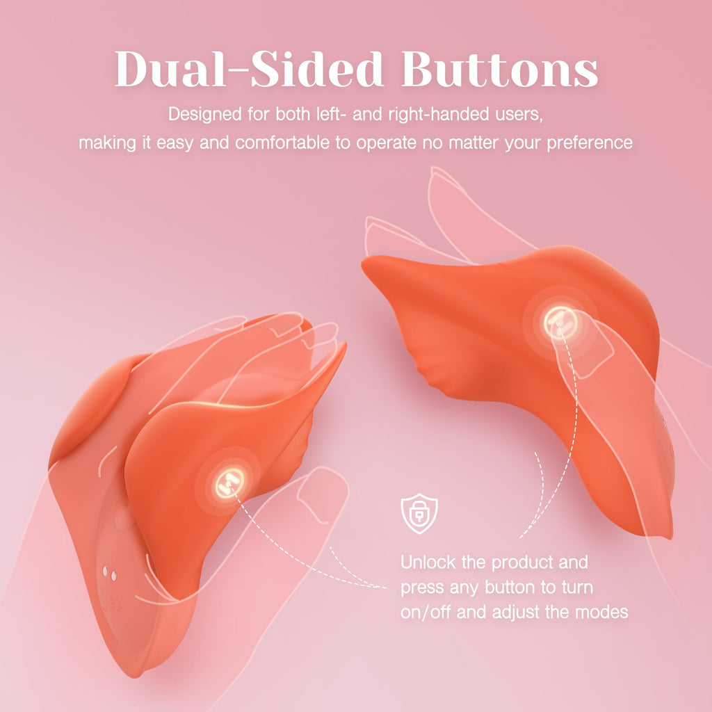 Tracy's Dog Lay-On Vibrator for Women - Palm Adult Sex Toys for Clitoral Nipple Stimulation, 7 Vibration Modes, Rechargeable & Waterproof, Discreet Mini Vibrating Bullet for Couples & Solo Play