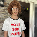 ALLAURA Compatible with Sonny Bono Wig – 60s 70s Men’s Short Brown Wig + Mustache for Hippie, Singer, TV Star, Cop, Detective Costumes – Liberty Duo, Limu & Doug, Uncle Rico, Retro Halloween Outfit