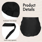 APLZGMG 2 Pcs Waist Apron Set, Half Apron for Maid Cosplay Halloween Costumes Dress Accessory, Maid Aprons for Kitchen Restaurant Coffee Cooking, Black and White Aprons for Women and Girls
