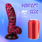 Sex Toys Realistic Dildo for Adults, 7.16 Inch Blowjob Silicone Thick Monster Dildos with Strong Suction Cup, G Spot Clitoral Vagina Anal Toy for Women Men Couples
