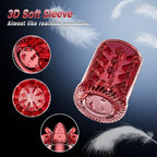 Mrgras Male Masturbator Penis Pump - Male Sex Toys for Men with Upgrade 12 S Vacuum Pump & 7 Thrusting Rotating Vibrating Sucking Licking LCD Adult Toys Mens Sex Toys Pocket Pussy Pumps & Enlargers