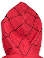 Marvel Spiderman Venom Spiderverse Boys Fleece Zip-up Hoodie White