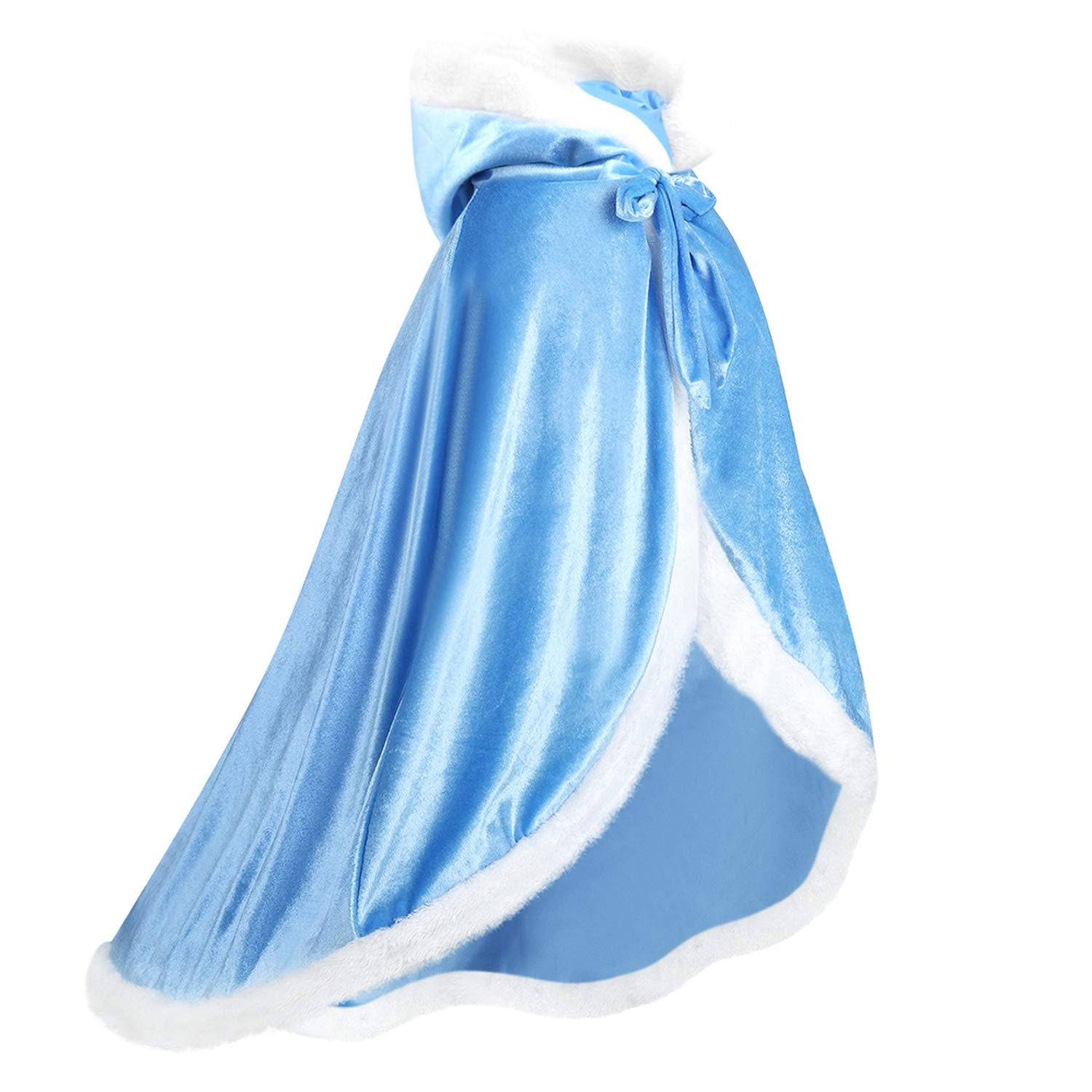 Girls Dress Up Hodded Cape Toddler Costume for Princess Cloaks