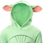 STAR WARS The Mandalorian The Child Little Boys Cosplay Hoodie Green 7-8