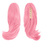 MapofBeauty 35 cm Lolita Sweet and Lovely Straight Anime Cosplay Wig (Pink)