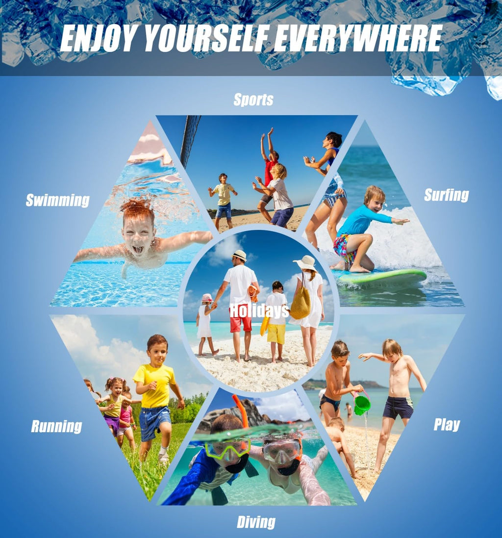 LUCOWEE Boys Swim Trunks Built-in Soft Shorts Lined no Chafe Swimming P Star Cosplay Bathing Suit Sandless Stretchy Functional Drawstring Quick Dry UPF 50+ Size 7 8