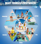 LUCOWEE Boys Swim Trunks Built-in Soft Shorts Lined no Chafe Swimming P Star Cosplay Bathing Suit Sandless Stretchy Functional Drawstring Quick Dry UPF 50+ Size 7 8