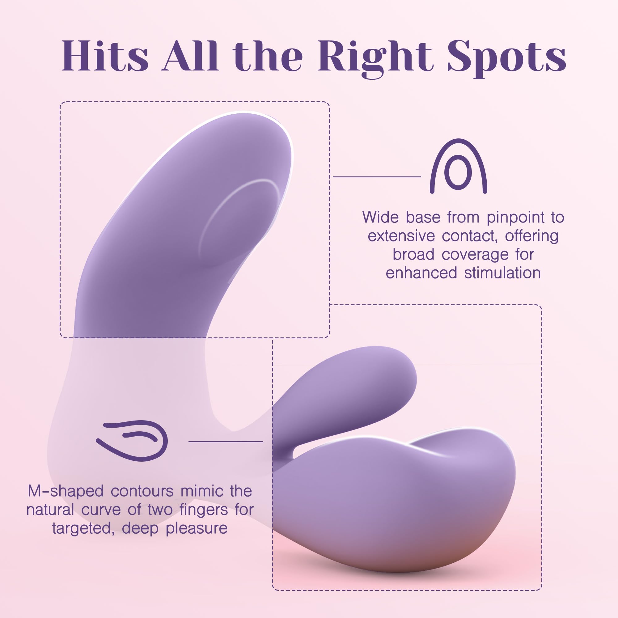 Tracy's Dog Adult Sex Toys - Clitoral Grinding G Spot Rotating Vibrator for Dual Stimulation, Remote Control Wearable Vibrators with 3 Rotating and 10 Vibration Modes for Women Couple Play