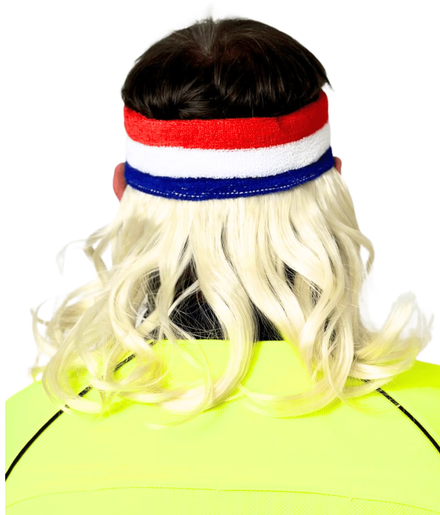 ALLAURA Compatible with Sonny Bono Wig – 60s 70s Men’s Short Brown Wig + Mustache for Hippie, Singer, TV Star, Cop, Detective Costumes – Liberty Duo, Limu & Doug, Uncle Rico, Retro Halloween Outfit