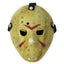 CASA CLAUSI Mask Cosplay Halloween Costume Mask Prop Horror Hockey Yellow