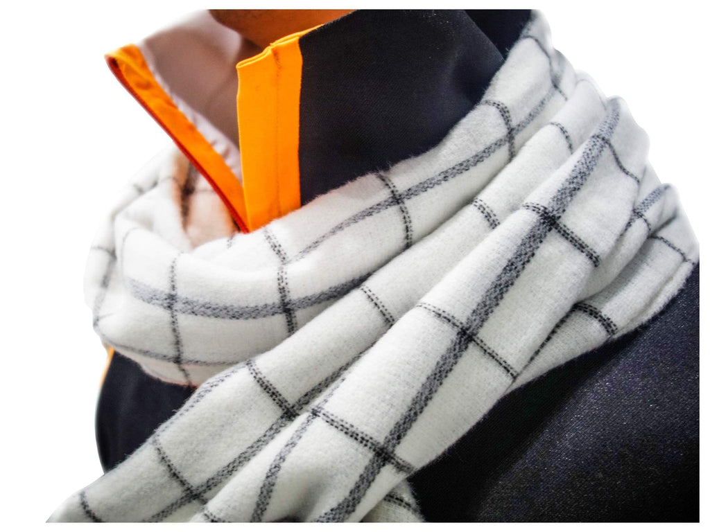 DAZCOS US Size Men's Anime Cosplay Halloween Costume With Scarf Wrister (Medium)