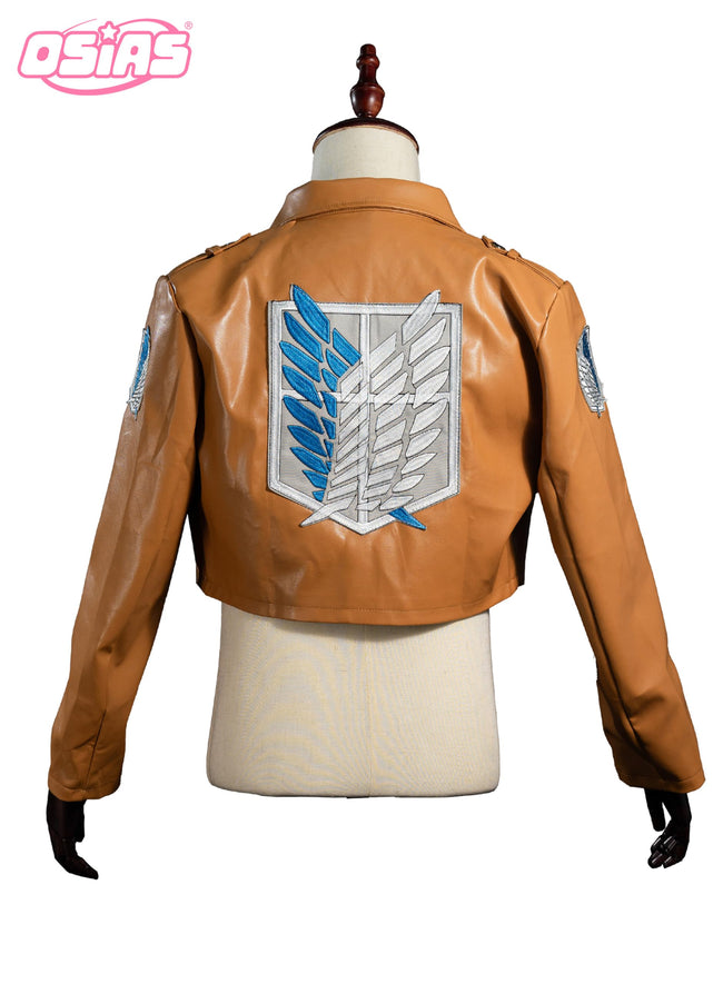 OSIAS Women's Levi Ackerman Cosplay Costume（XXL） Main Image