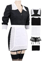 C-ZOFEK Women's US Size Moi Cosplay French Maid Costume Outfit for Halloween Christmas