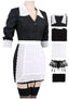 C-ZOFEK Women's US Size Moi Cosplay French Maid Costume Outfit for Halloween Christmas