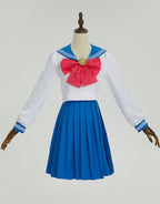 haikyuu Suit JK Uniform Set Cosplay Costume Outfits with Bow Tie and Back Bow Decoration