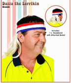 ALLAURA Compatible with Sonny Bono Wig – 60s 70s Men’s Short Brown Wig + Mustache for Hippie, Singer, TV Star, Cop, Detective Costumes – Liberty Duo, Limu & Doug, Uncle Rico, Retro Halloween Outfit