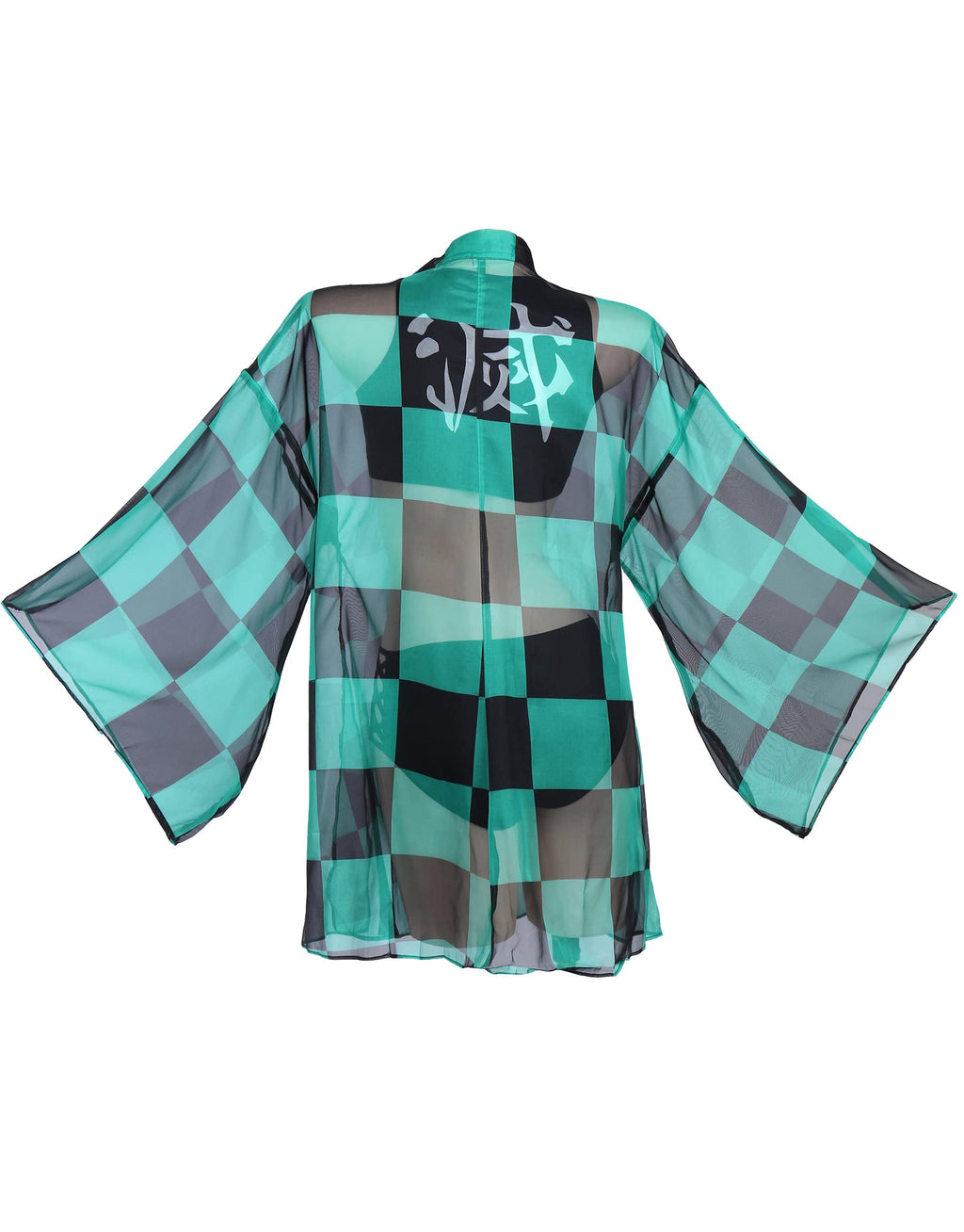 haikyuu Womens Cover up Swimsuit Anime Style Bathing Suit Japanese Cartoon Swimwear (Green, Small, s)