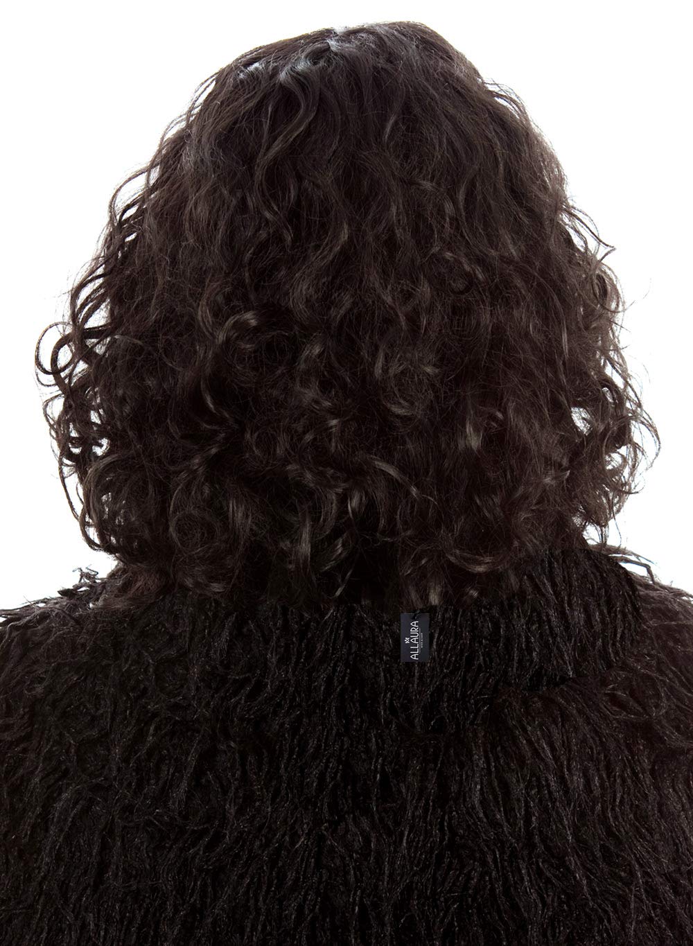 ALLAURA Compatible with Sonny Bono Wig – 60s 70s Men’s Short Brown Wig + Mustache for Hippie, Singer, TV Star, Cop, Detective Costumes – Liberty Duo, Limu & Doug, Uncle Rico, Retro Halloween Outfit