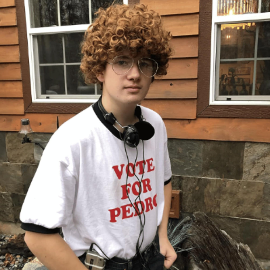 ALLAURA Compatible with Sonny Bono Wig – 60s 70s Men’s Short Brown Wig + Mustache for Hippie, Singer, TV Star, Cop, Detective Costumes – Liberty Duo, Limu & Doug, Uncle Rico, Retro Halloween Outfit