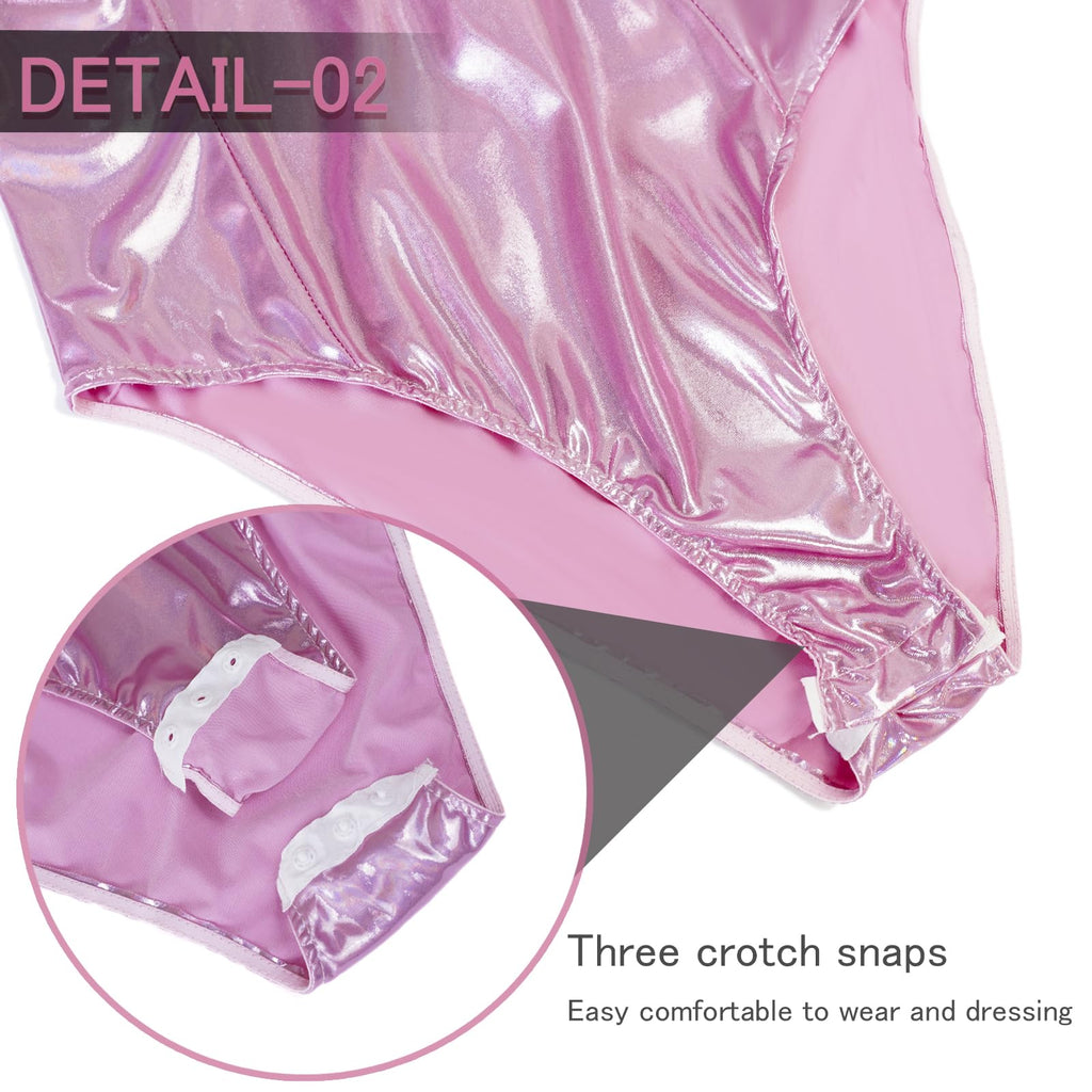 GUKULIVEL Womens Bunny Costume Girl Bodysuit Halloween Role Play Bunny Outfit with Ear Collar Bow Tie Cuffs Stockings