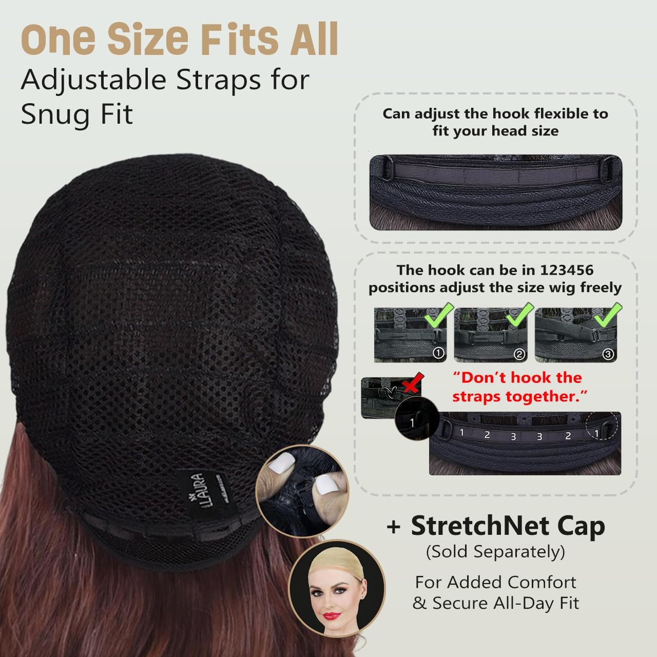 ALLAURA Compatible with Sonny Bono Wig – 60s 70s Men’s Short Brown Wig + Mustache for Hippie, Singer, TV Star, Cop, Detective Costumes – Liberty Duo, Limu & Doug, Uncle Rico, Retro Halloween Outfit