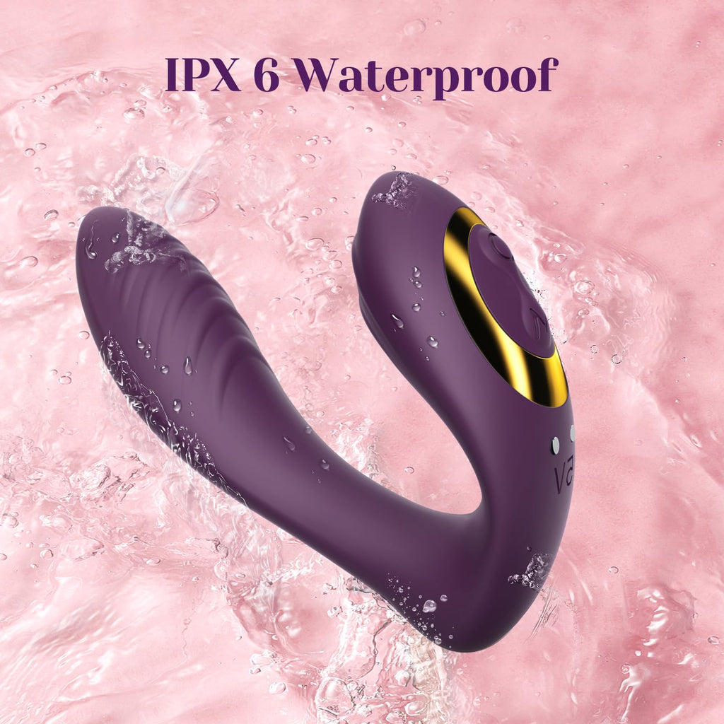 Tracy's Dog Wearable Clitoral G Spot Vibrator, Remote Control Adult Sex Toys for Women Couple, Powerful Quiet Panty Vibrators, Flexible Vibrating Adult Toy Stimulator with 10 Vibration