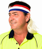 ALLAURA Compatible with Sonny Bono Wig – 60s 70s Men’s Short Brown Wig + Mustache for Hippie, Singer, TV Star, Cop, Detective Costumes – Liberty Duo, Limu & Doug, Uncle Rico, Retro Halloween Outfit