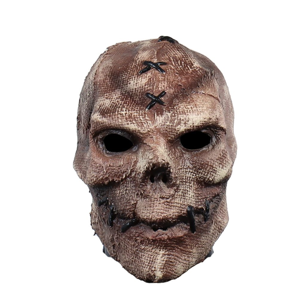 Vmonke Creepy Full Head Skull Mask Halloween Scary Latex Helmet for Cosplay Party Props