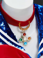 haikyuu Anime Cosplay Costume With Accessory Jk School Uniform Japanese Dress Halloween (multicolored, small)