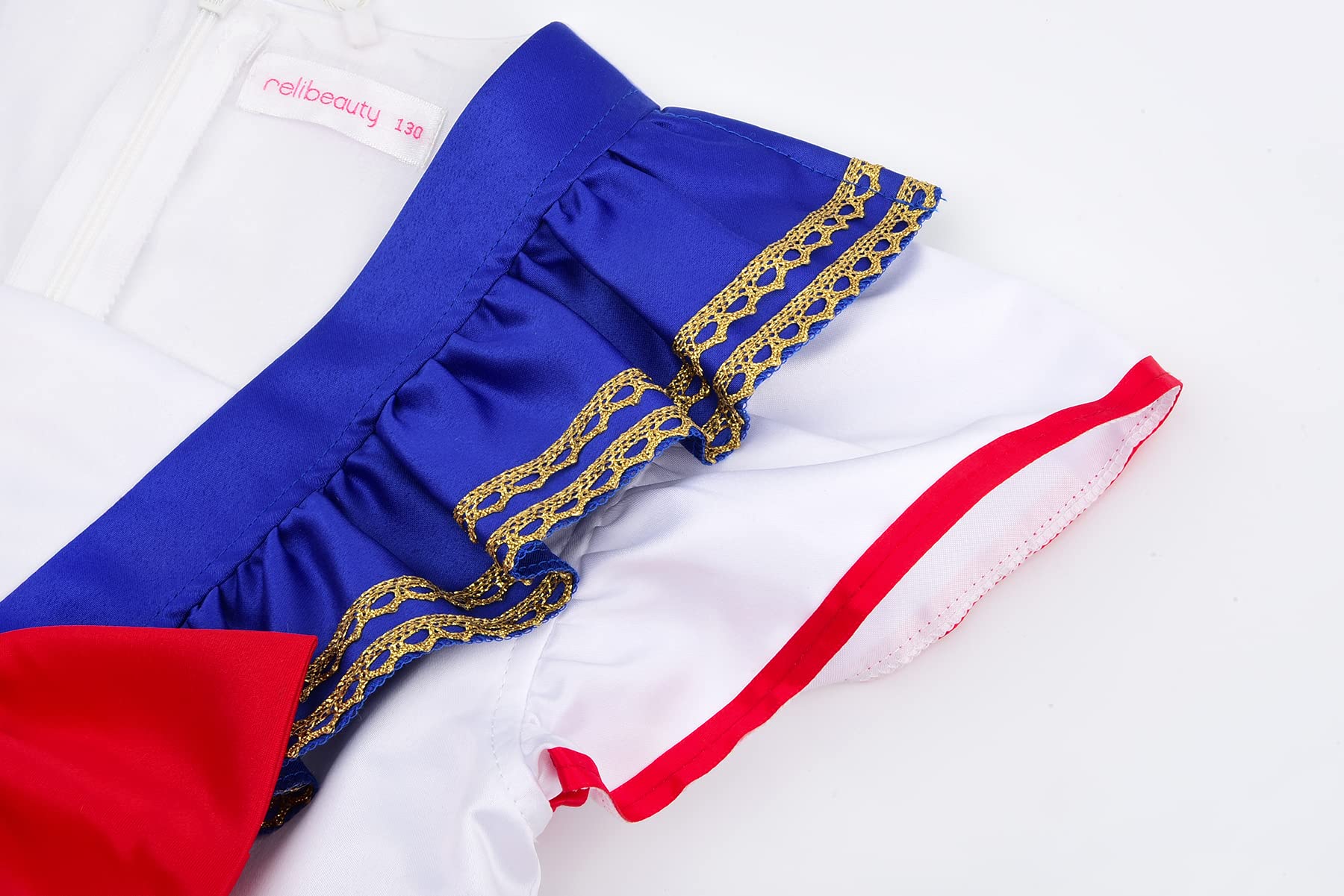 ReliParty Cosplay Kids Sailor Costume for Girls Japanese School Girl Dress, 100