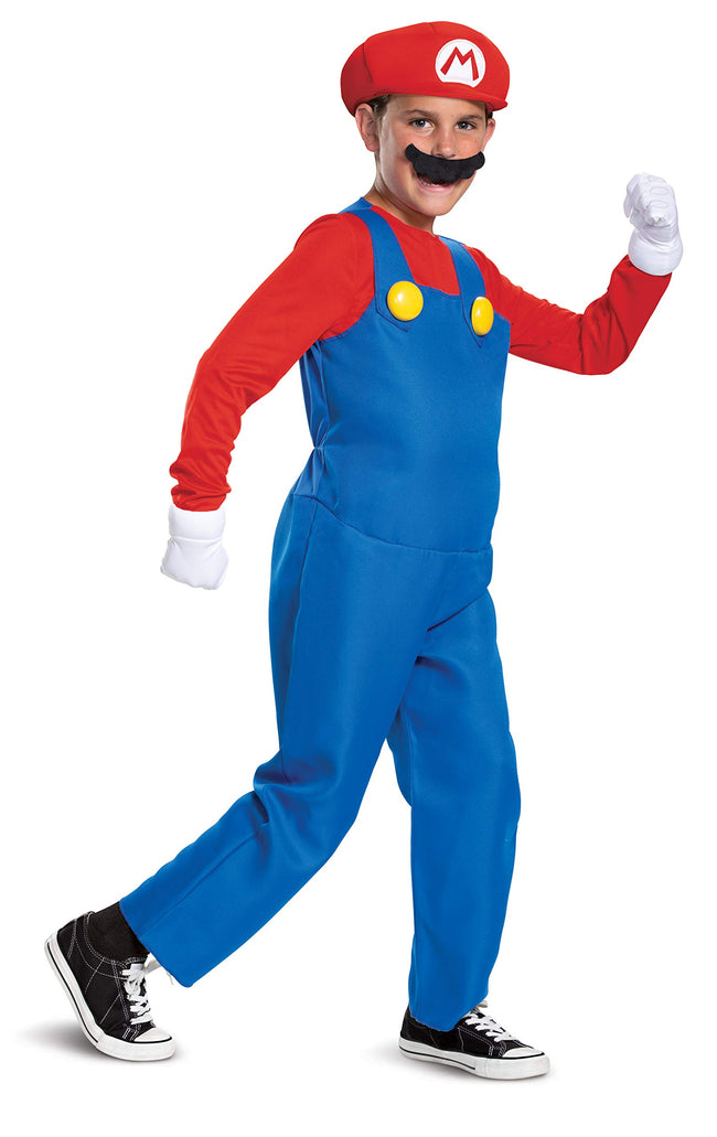 Mario Deluxe Child Boy Costume Main Image