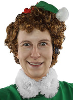 ALLAURA Compatible with Sonny Bono Wig – 60s 70s Men’s Short Brown Wig + Mustache for Hippie, Singer, TV Star, Cop, Detective Costumes – Liberty Duo, Limu & Doug, Uncle Rico, Retro Halloween Outfit