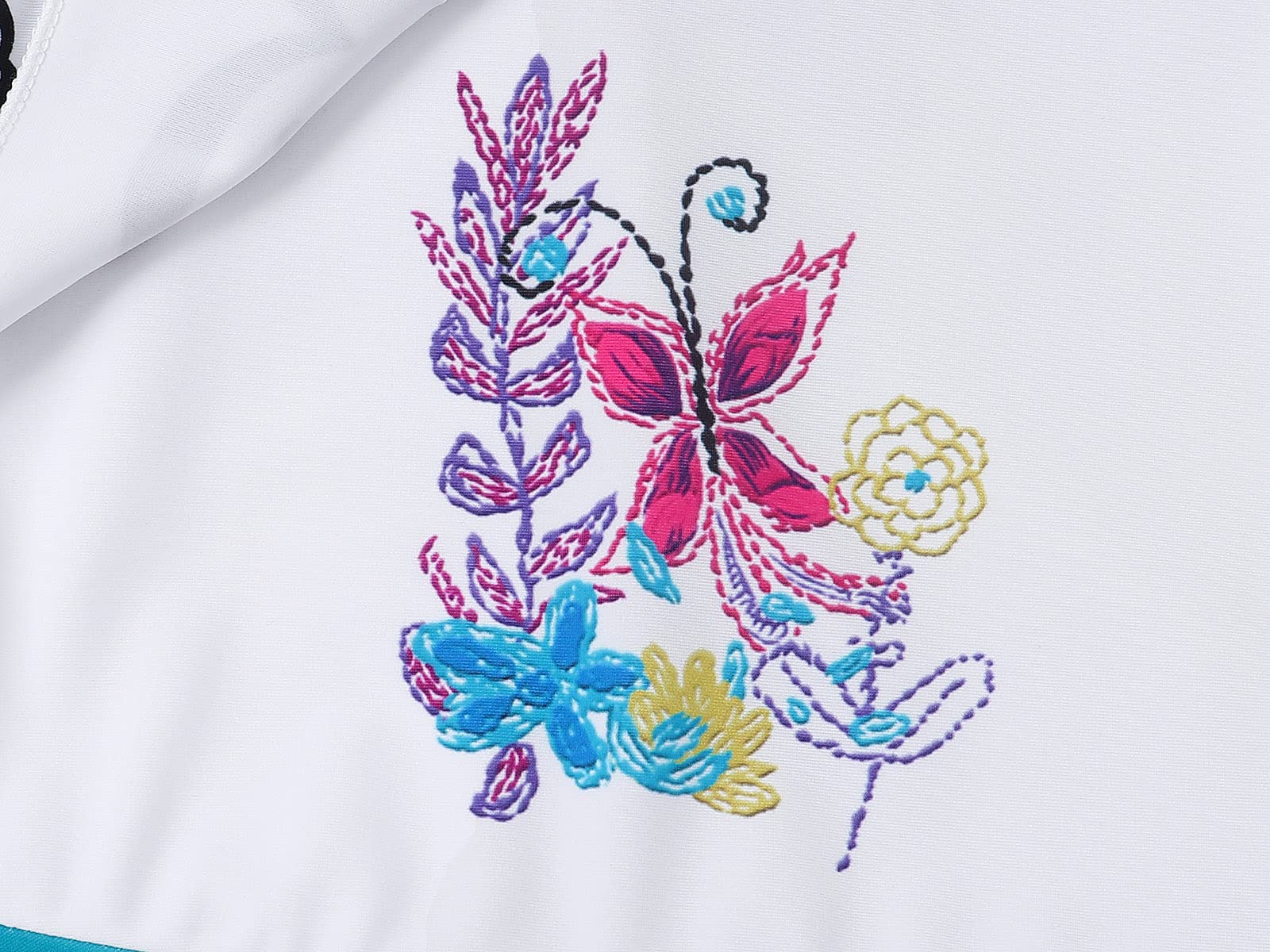 Jurebecia White Swimsuit for Girls Enacnto Bthing Suit Princess Adeventure Cosplay Role Play Kids One Piece Bikini One Shoulder Tankini Beach Swimming Pool Party Swimwear Size 12/10-11Years