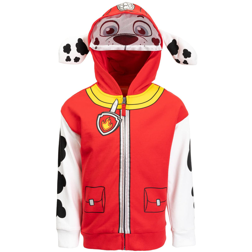 Paw Patrol Marshall Little Boys Fleece Zip Up Cosplay Hoodie 6